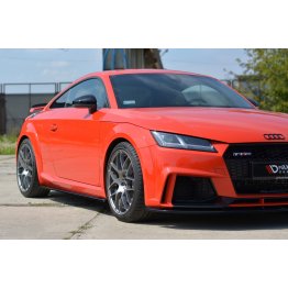 Накладки сплиттеры на пороги на Audi TT RS 8S